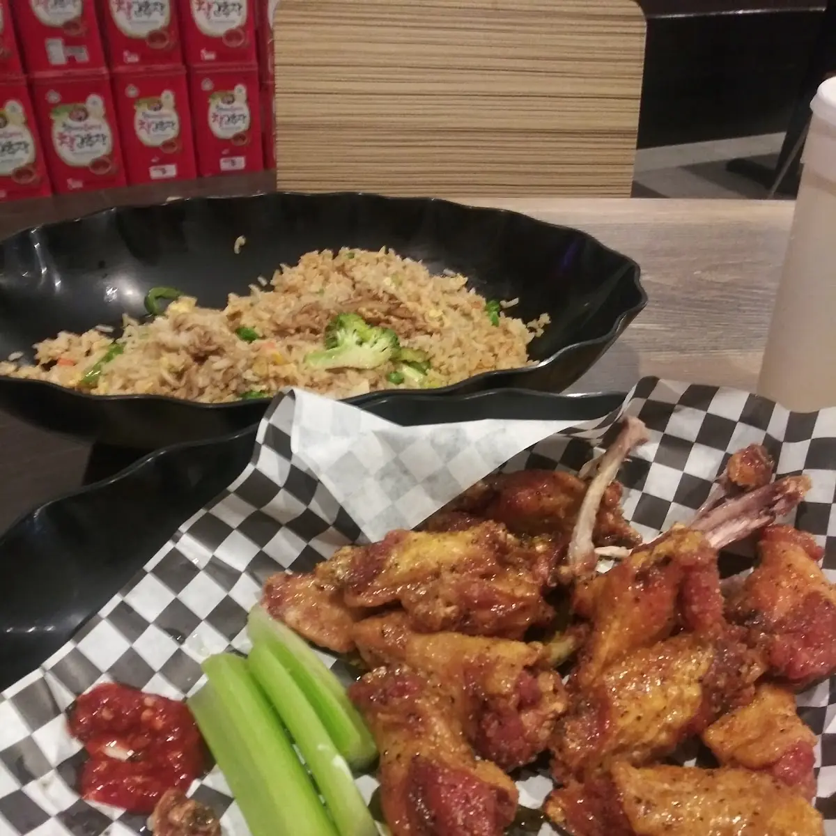 It Was a Rice Bowl with Wings a Must Try