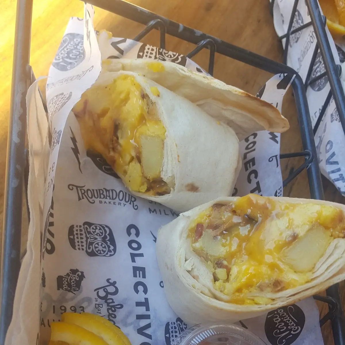 Cajun Breakfast Burrito