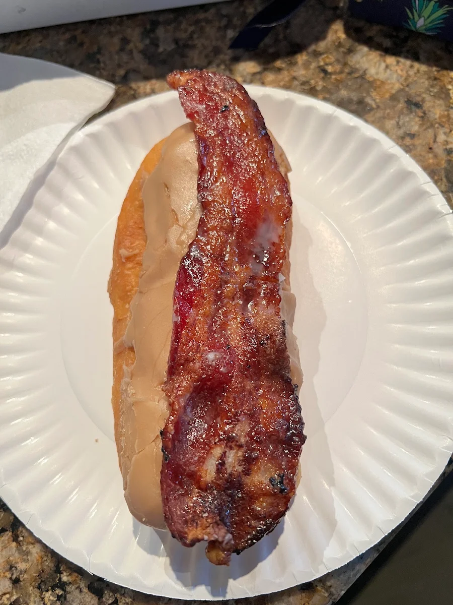 Maple Bacon Long John Donut