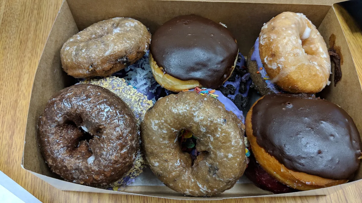 Ube Donuts Old Fashioned Red Velvet