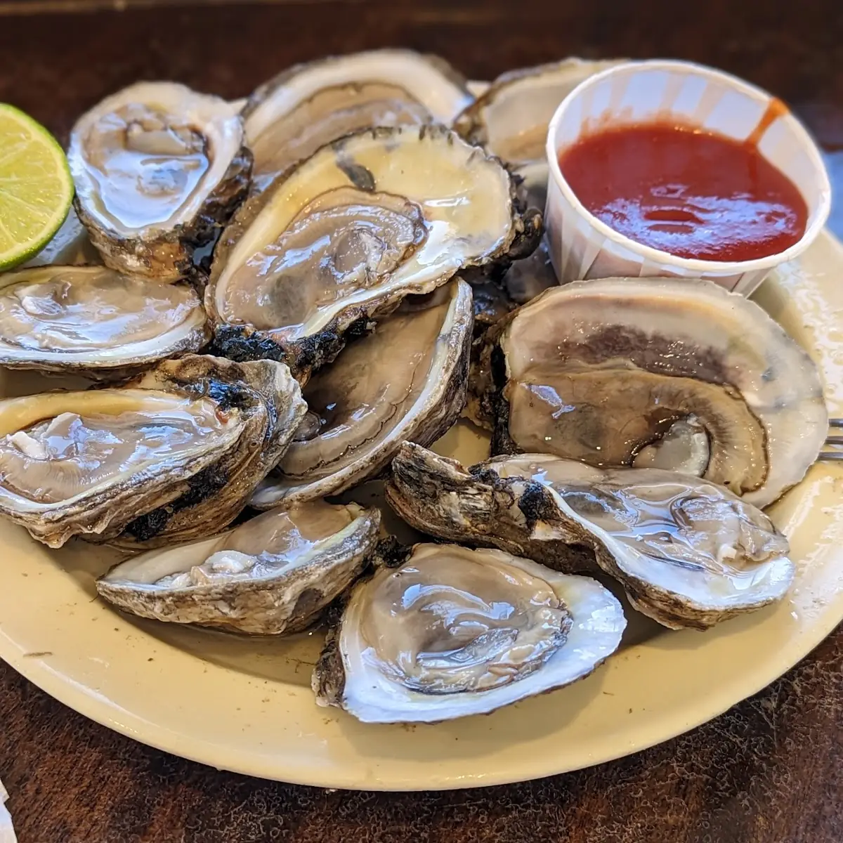 Oysters on the Half Shell and Gumbo