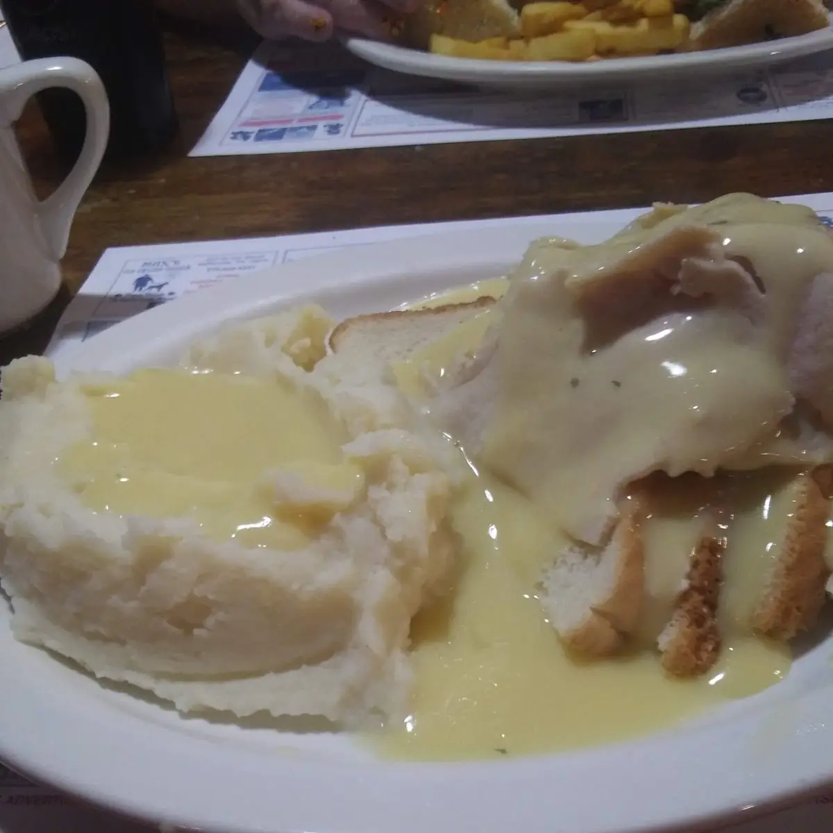 Open Faced Turkey Sandwich