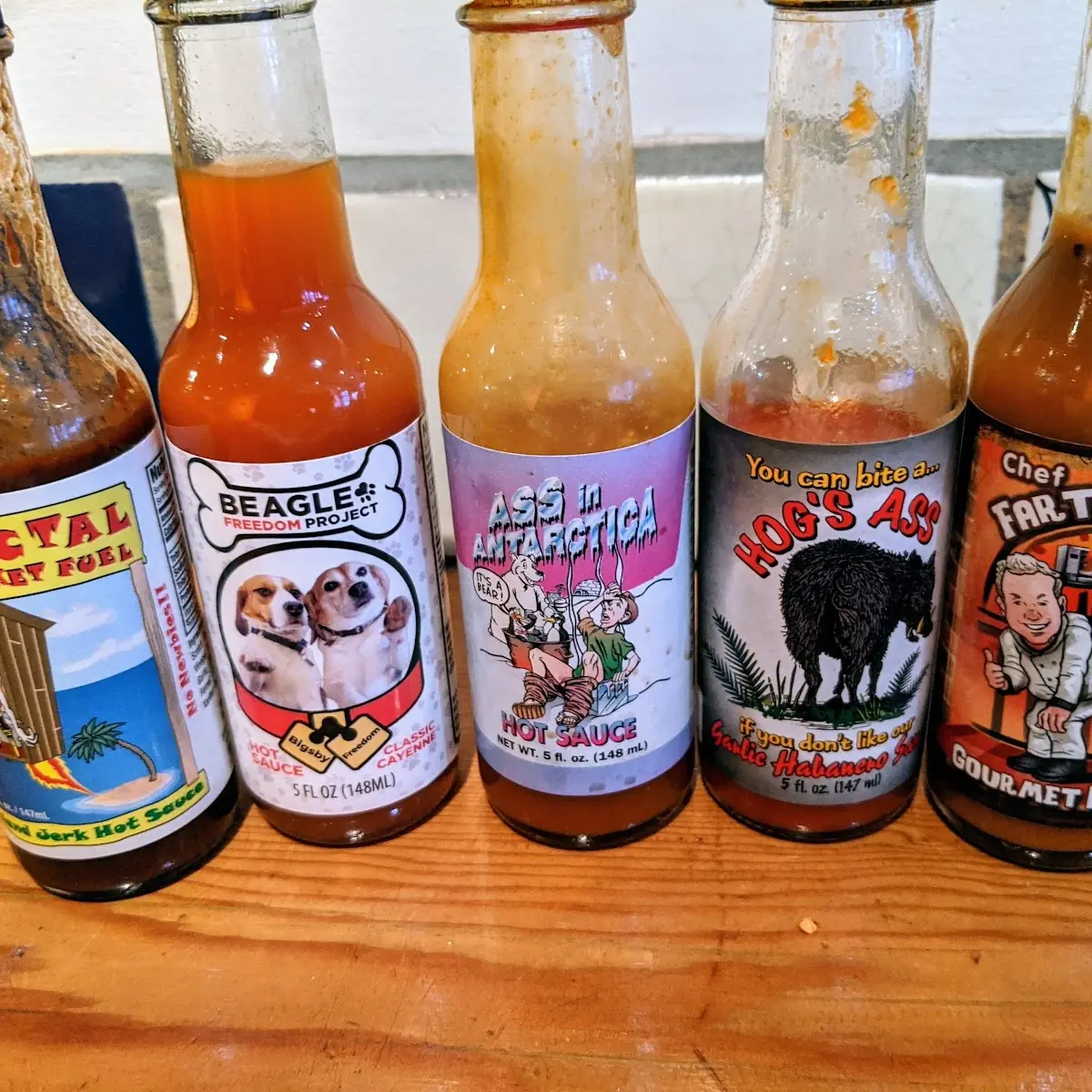 Hot Sauce Wall