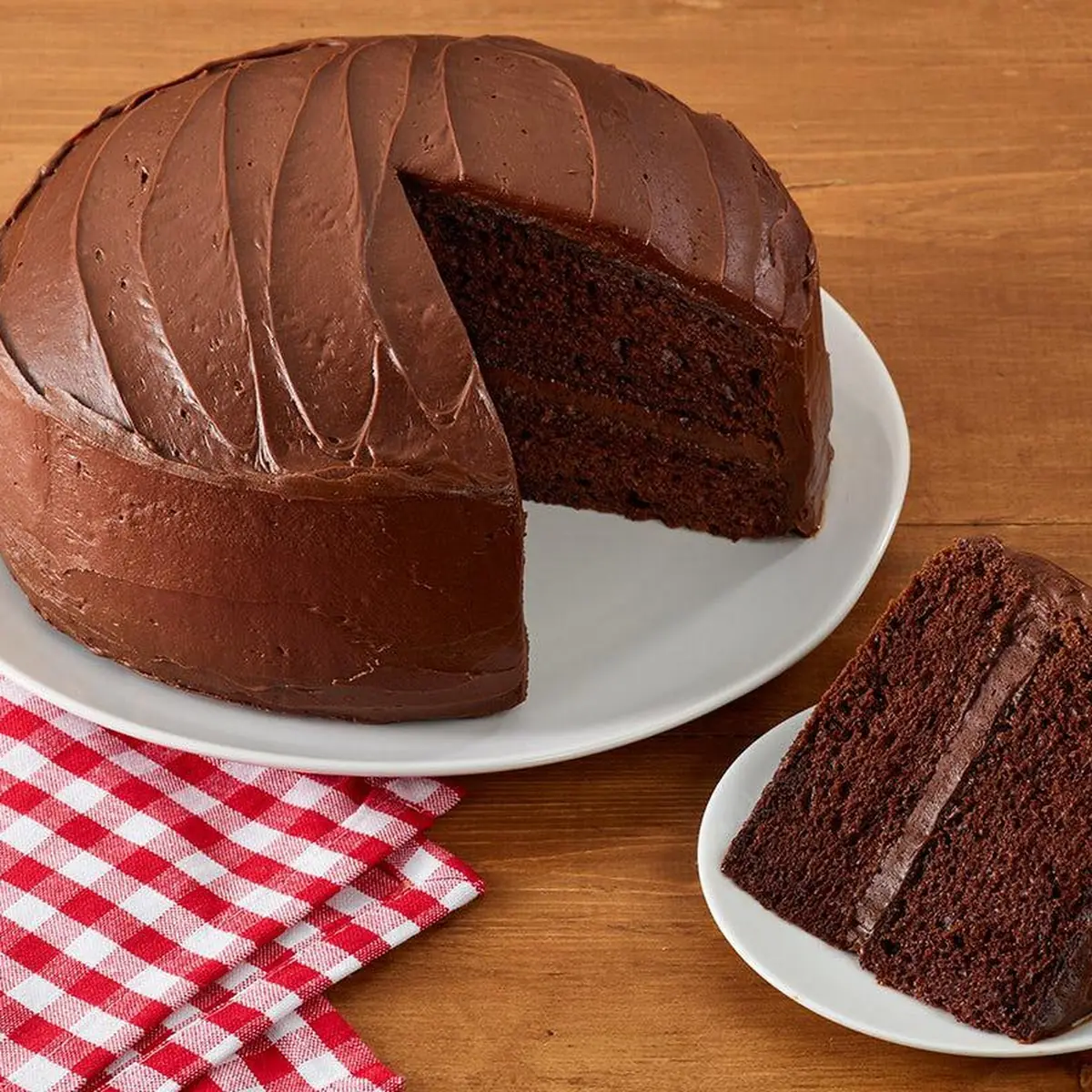 Chocolate Cake Slice