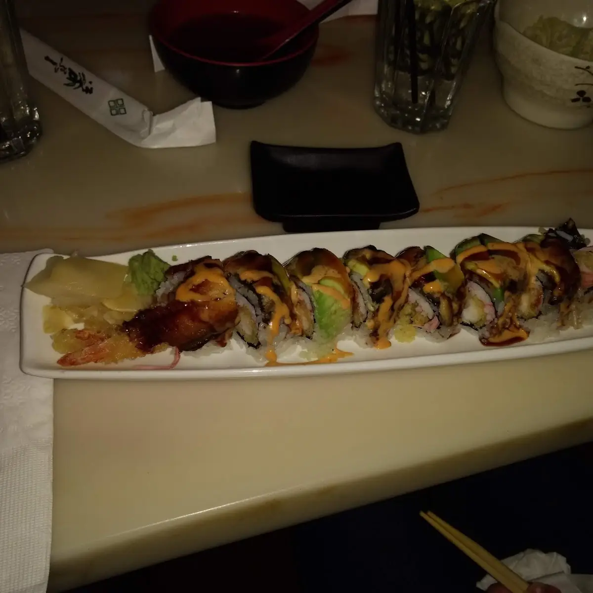 Fire Dragon Roll