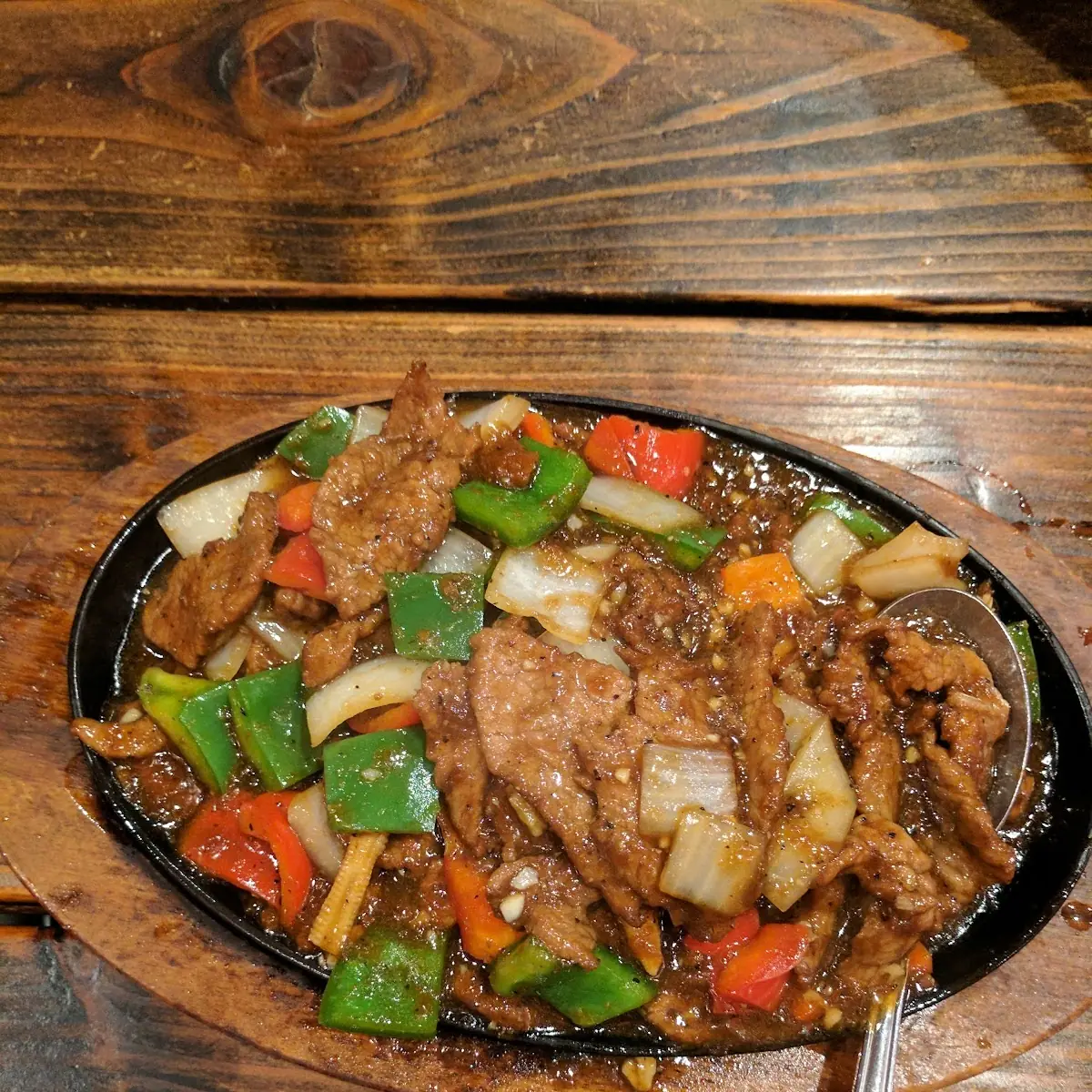 Sizzling Beef w Black Pepper Sauce