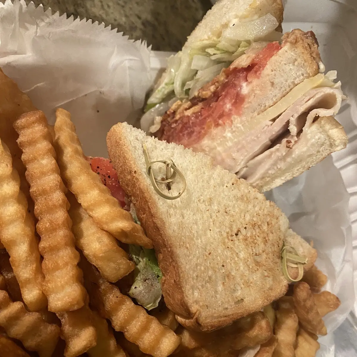 Tuna Club Sandwich