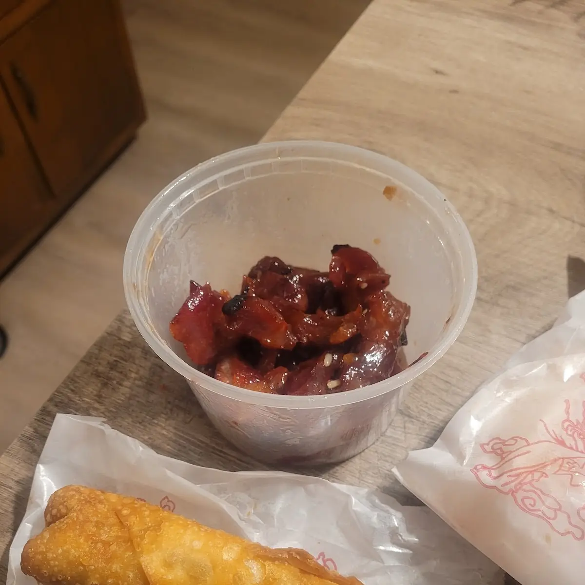 Egg Roll and Boneless Spare Ribs