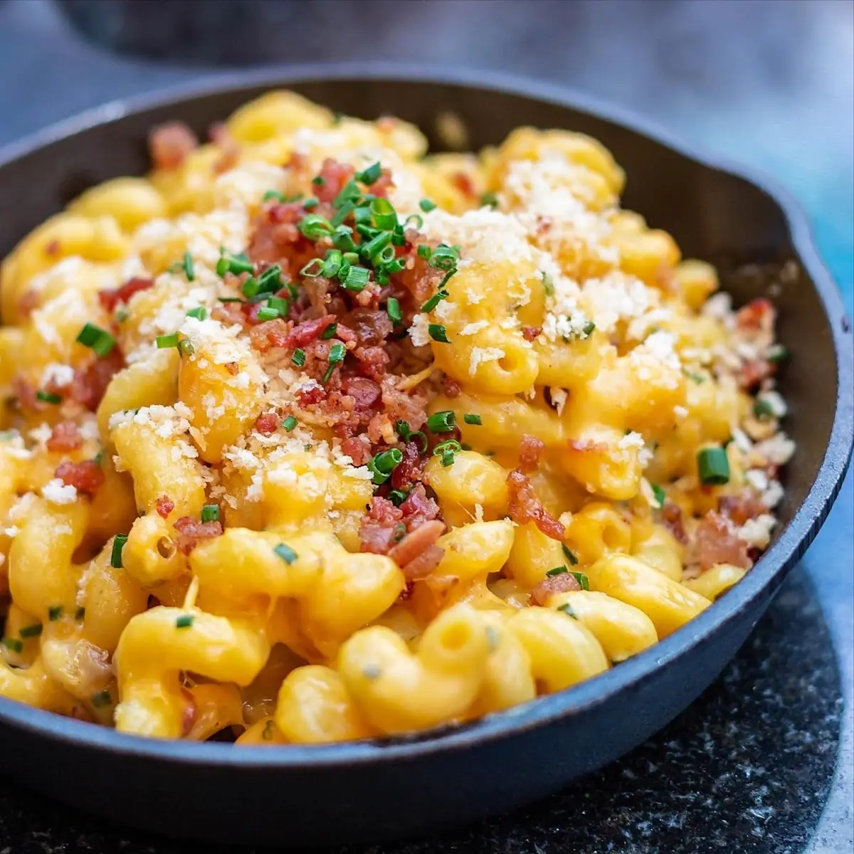 Truffle and Crispy Bacon Mac N' Cheese