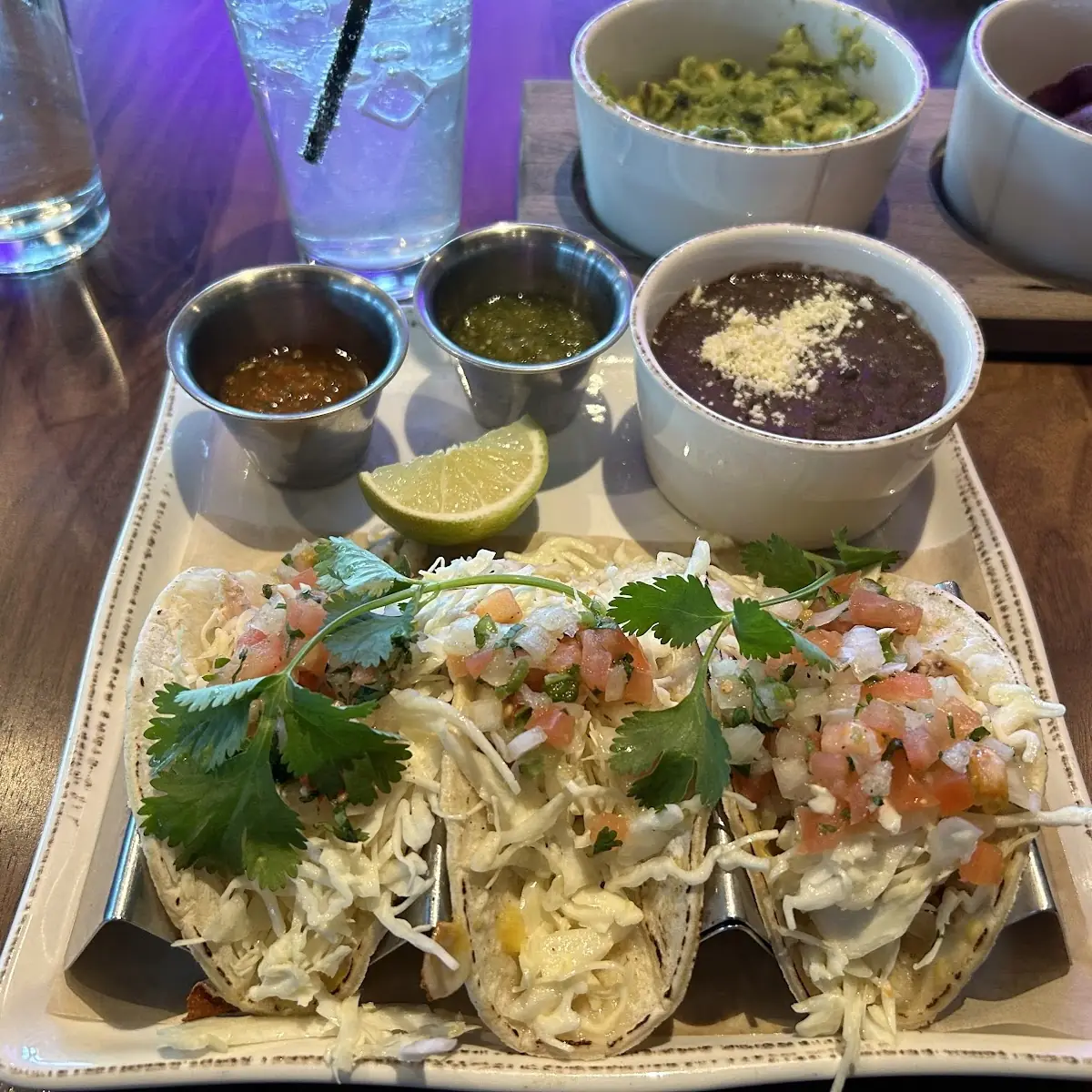 Taco Trio Platter- At Home