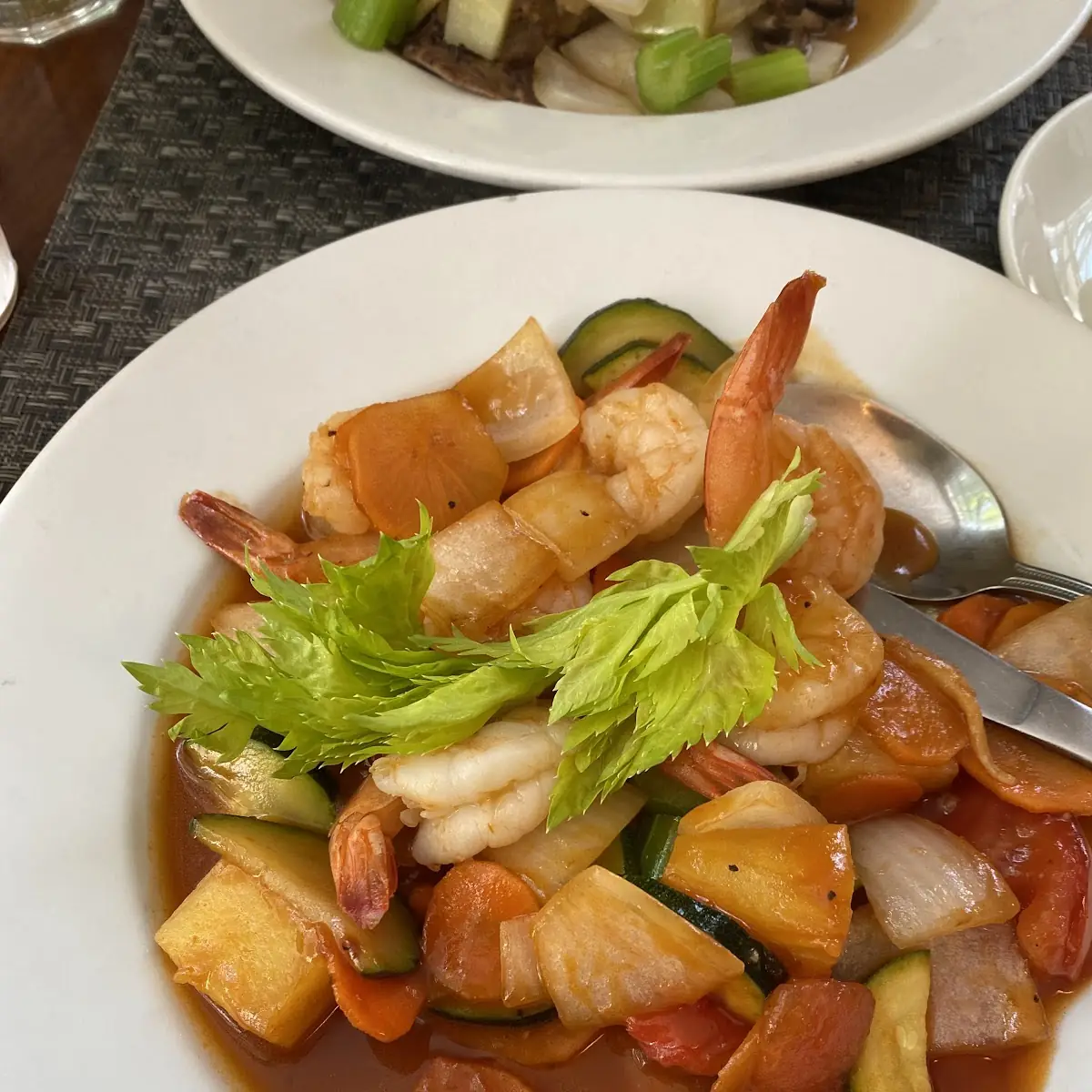 Mango & Pineapple Shrimp