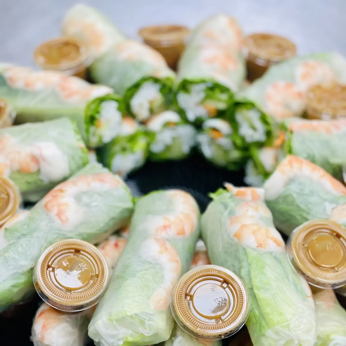 Shrimp Spring Rolls 4 pcs