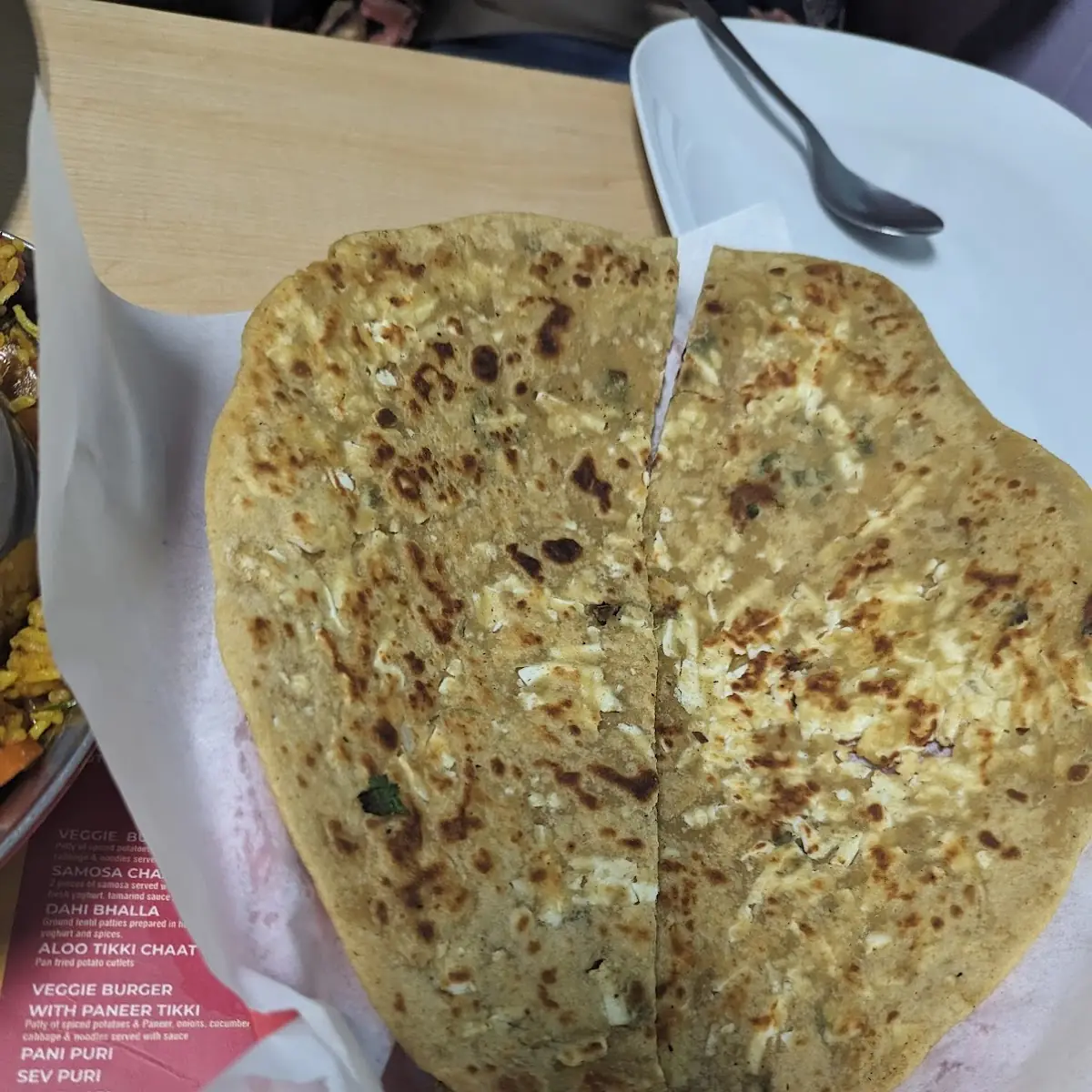 Paneer Paratha tdpb