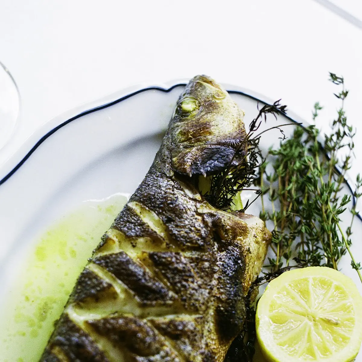 Fire Roasted Branzino