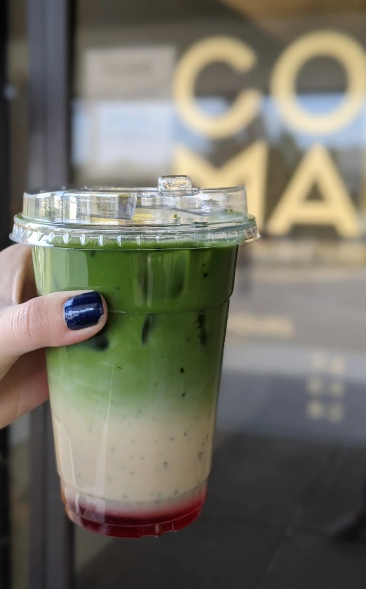 Strawberry Matcha Latte