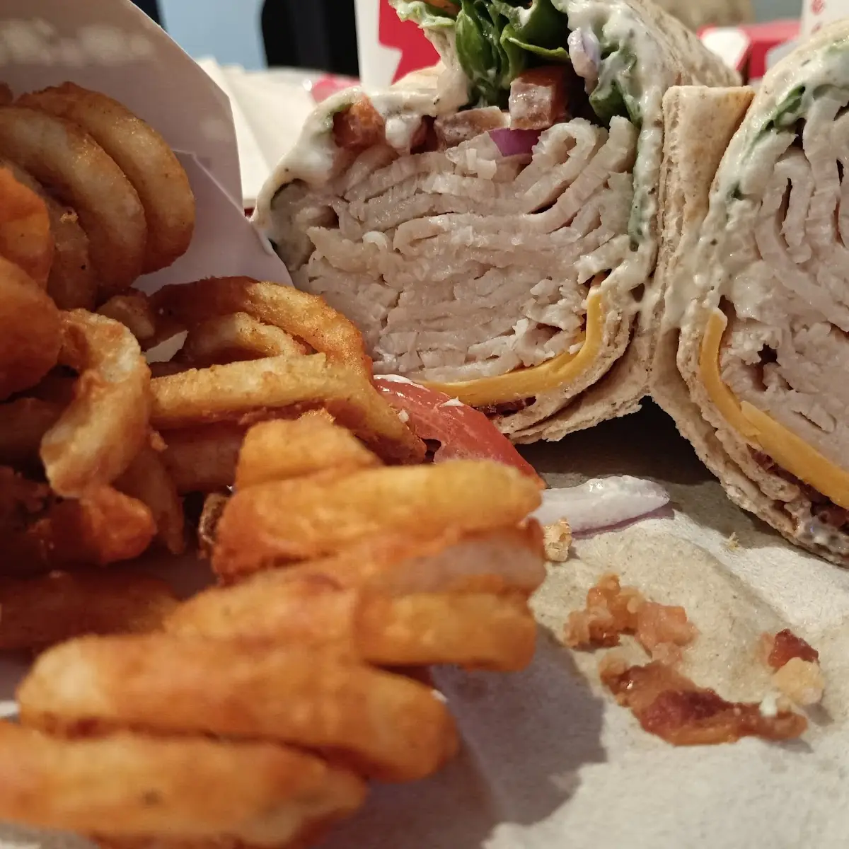 Turkey Bacon Wrap