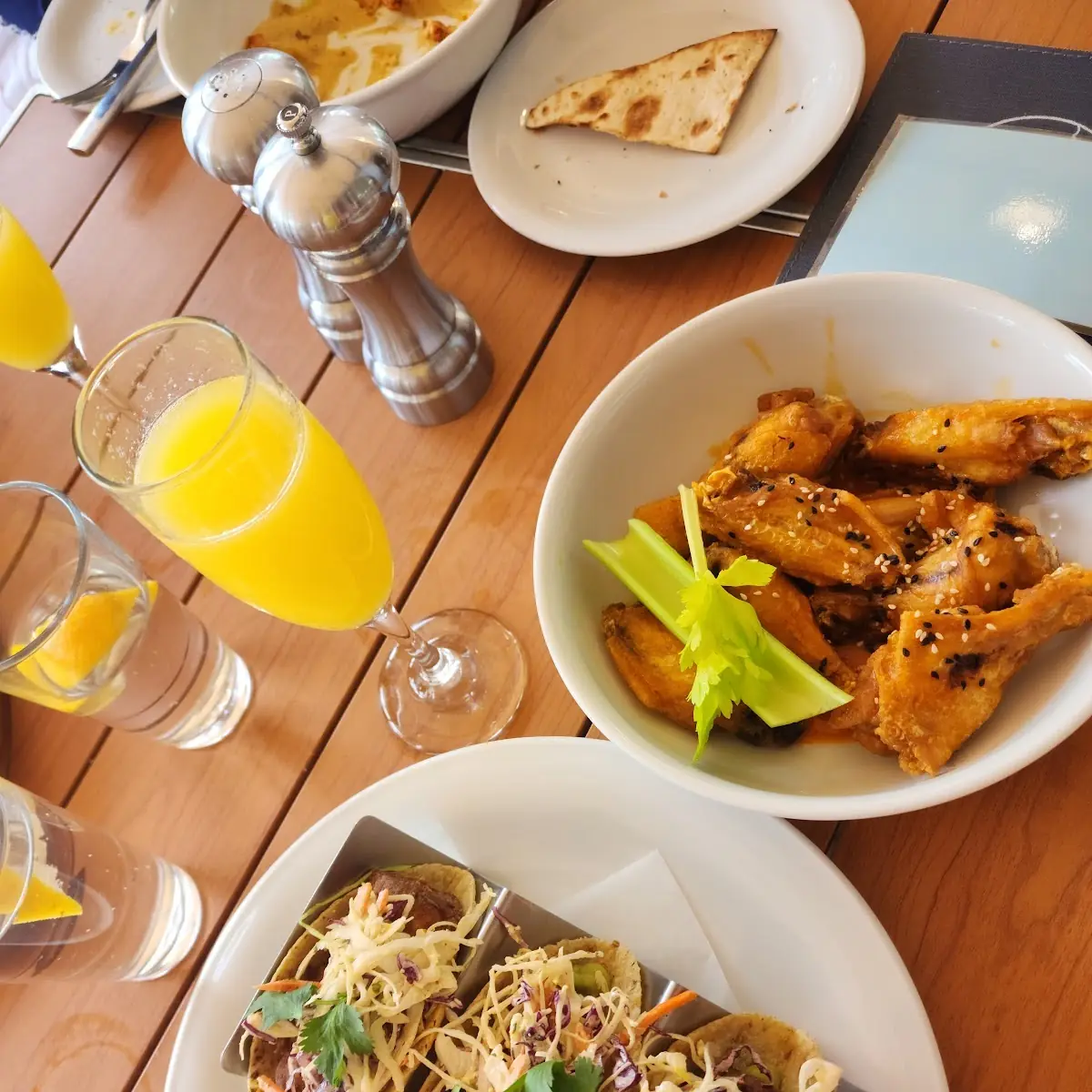 Fish Tacos and Wings