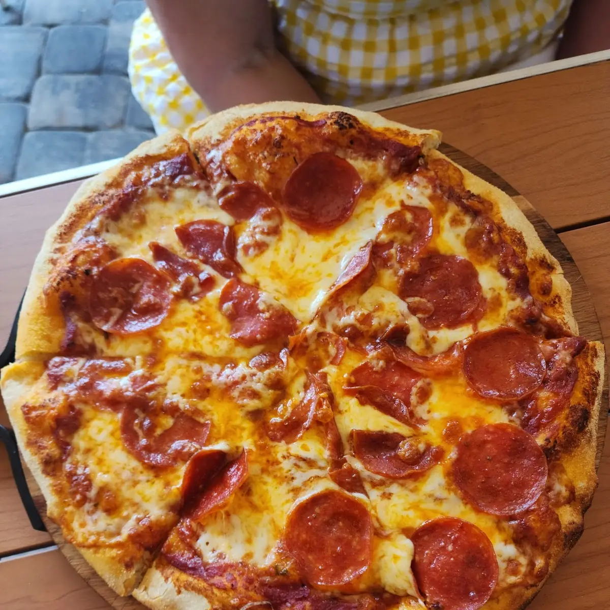Pepperoni Pizza Sandwich