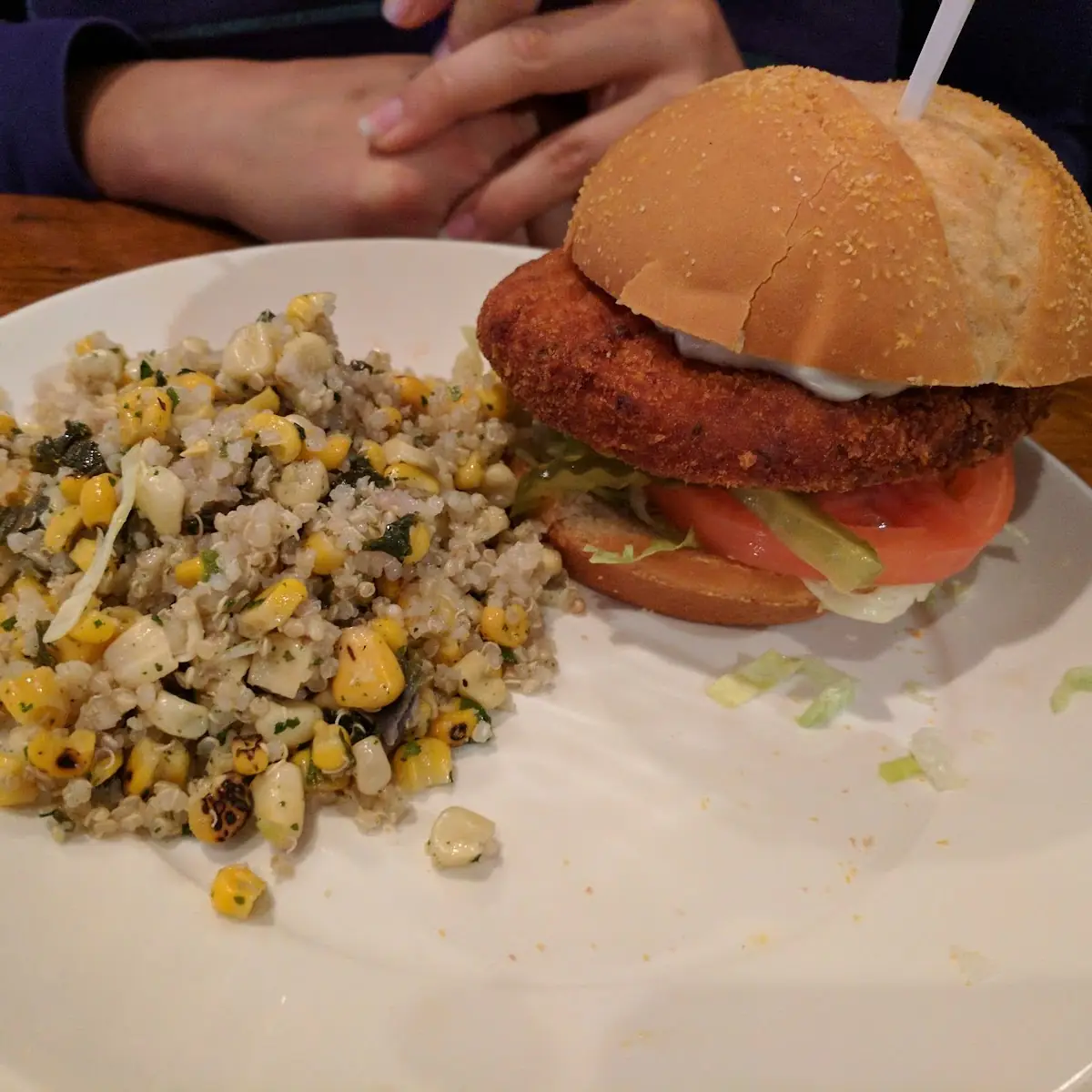 Crab Cake Burger
