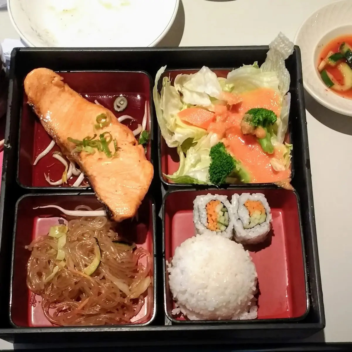 Salmon Teriyaki Lunchbox