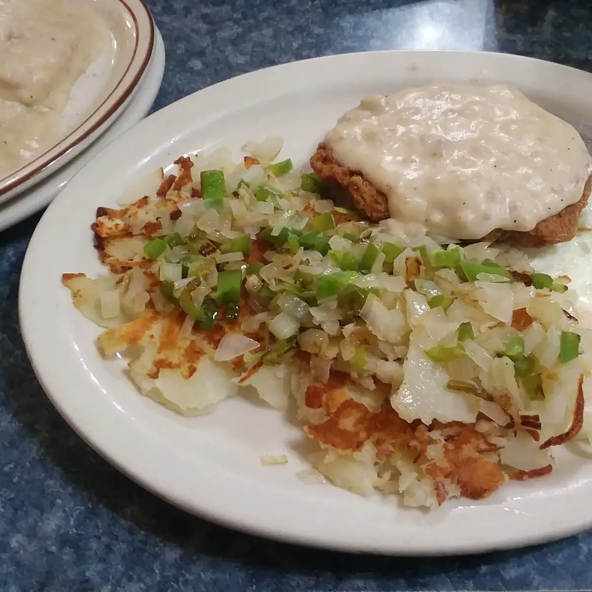 Chicken Fried Steak and Eggs
