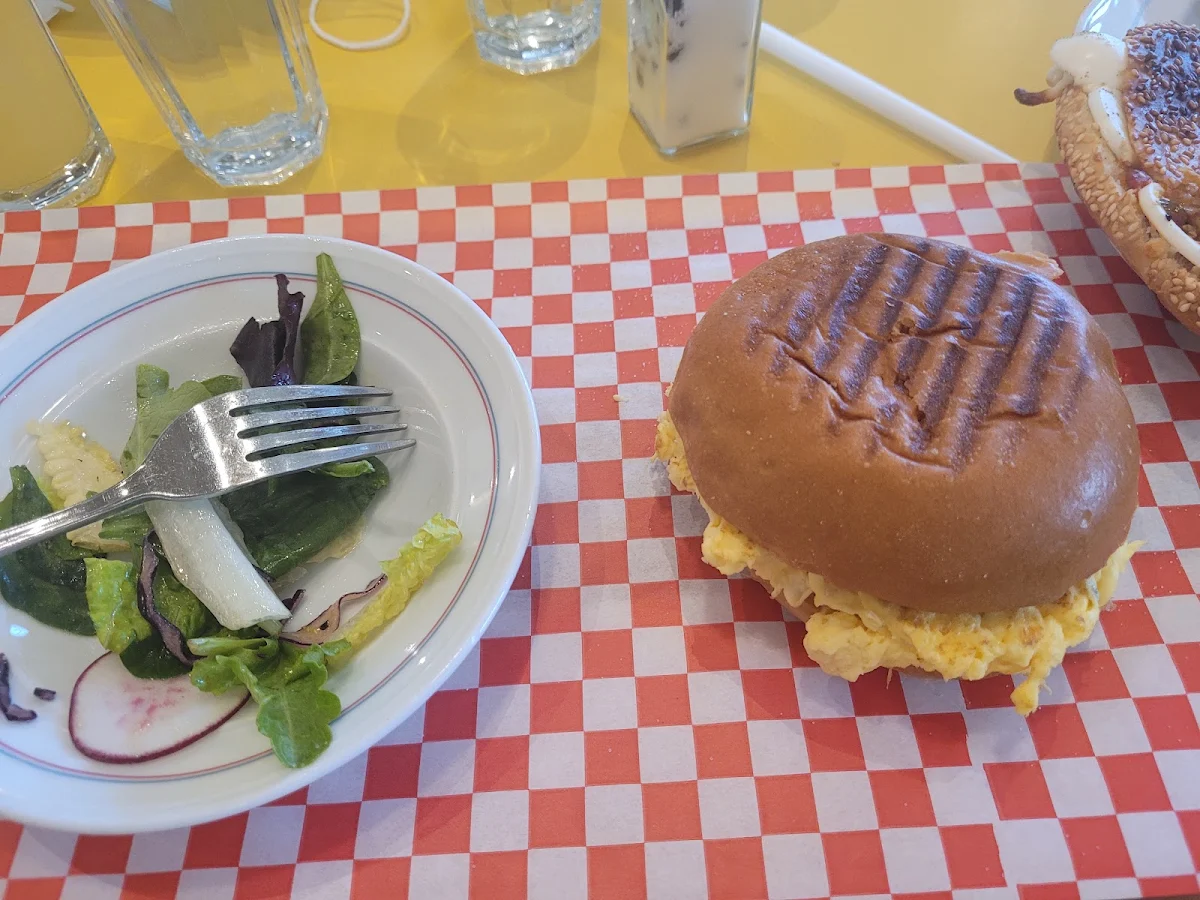 Halloumi Sandwich, Cafe Landwer