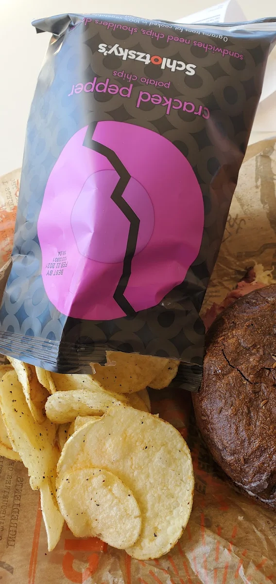 Cracked Black Pepper Potato Chips