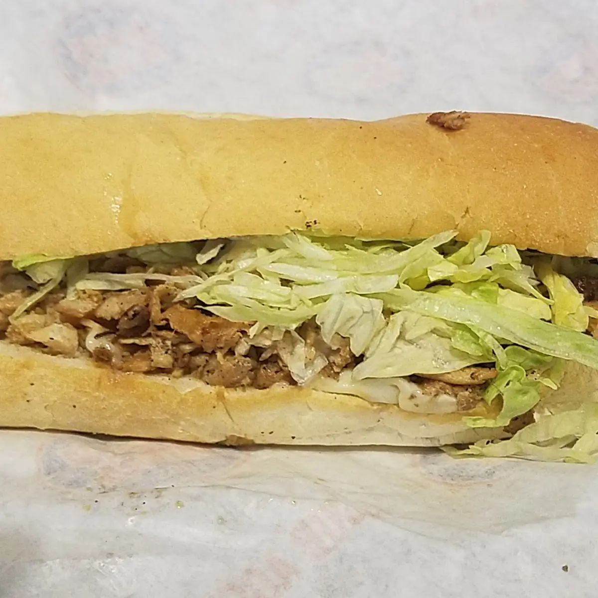 Chicken Bacon Ranch Cheese Steak Sub