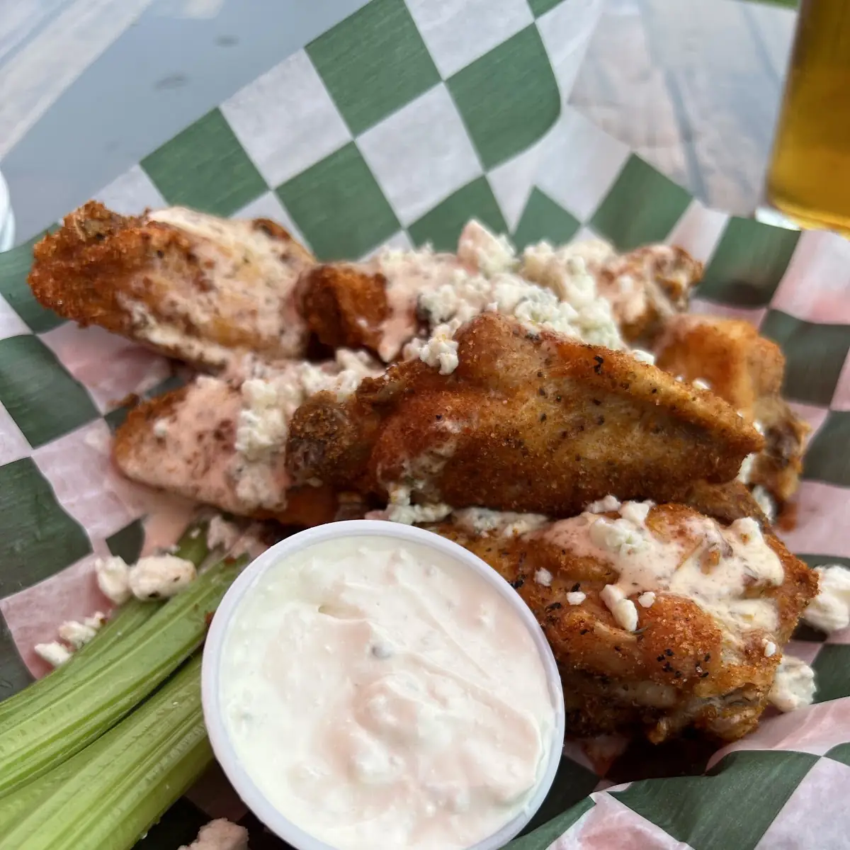 Street Corn Elote Wings