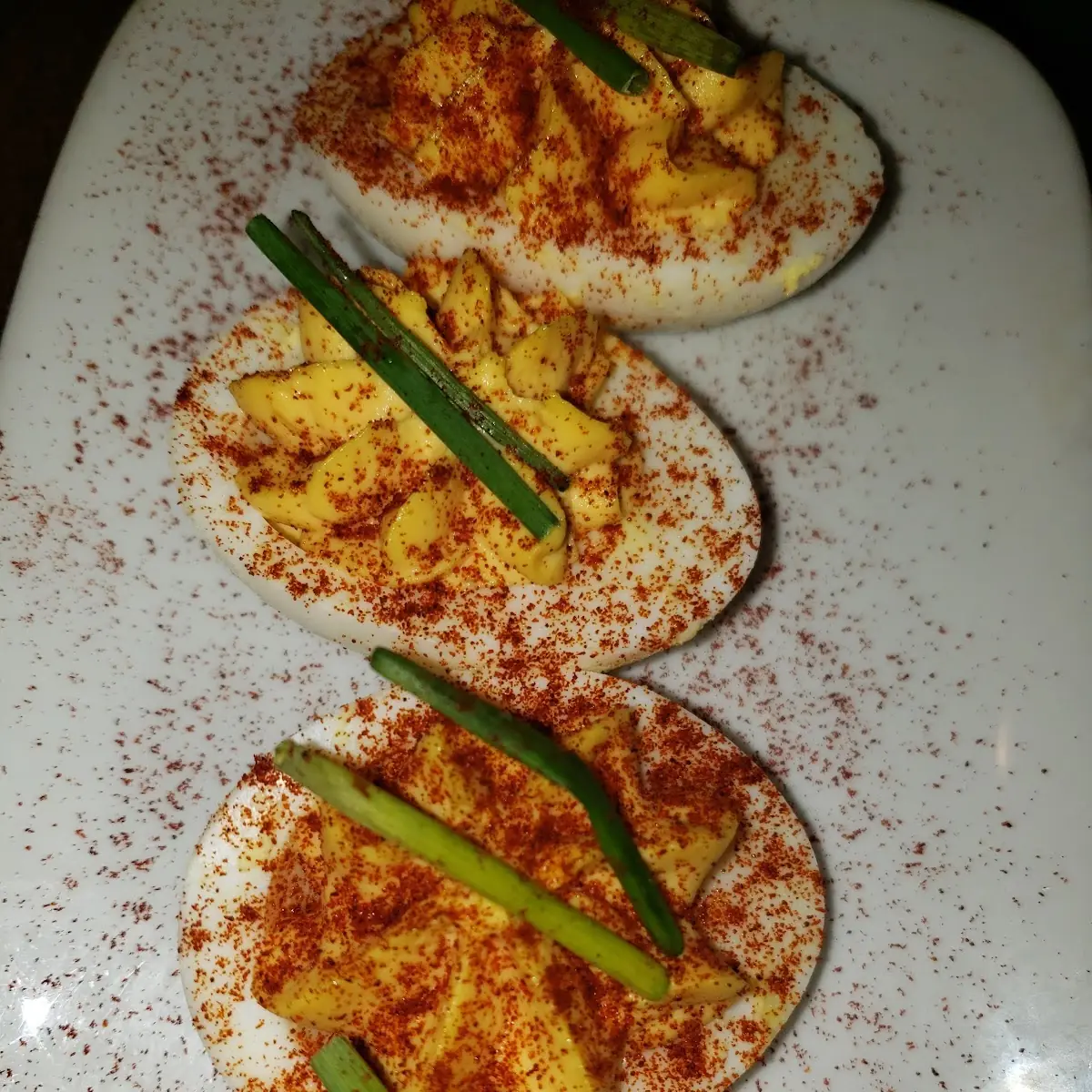 Truffled Deviled Eggs
