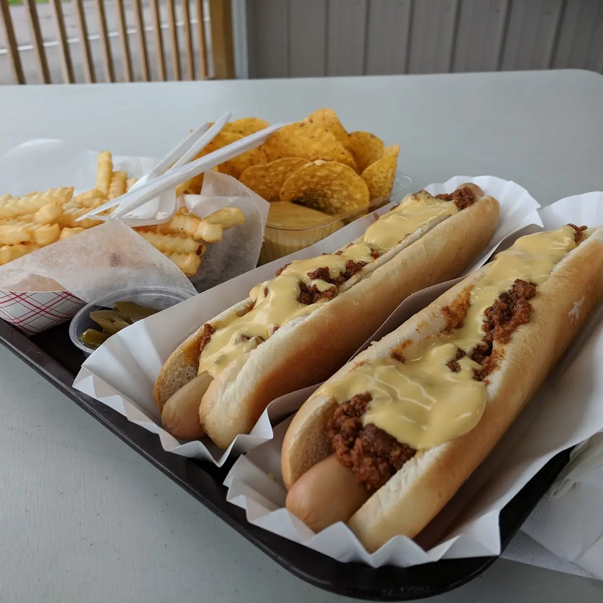 Hot Dog and Fries