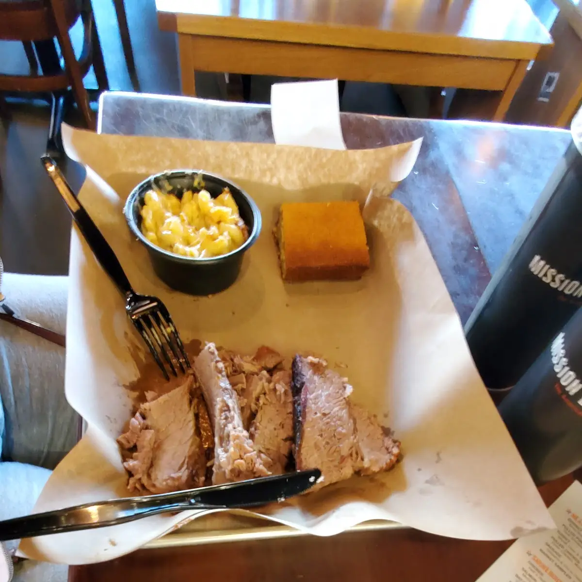 Brisket and Pulled Chicken