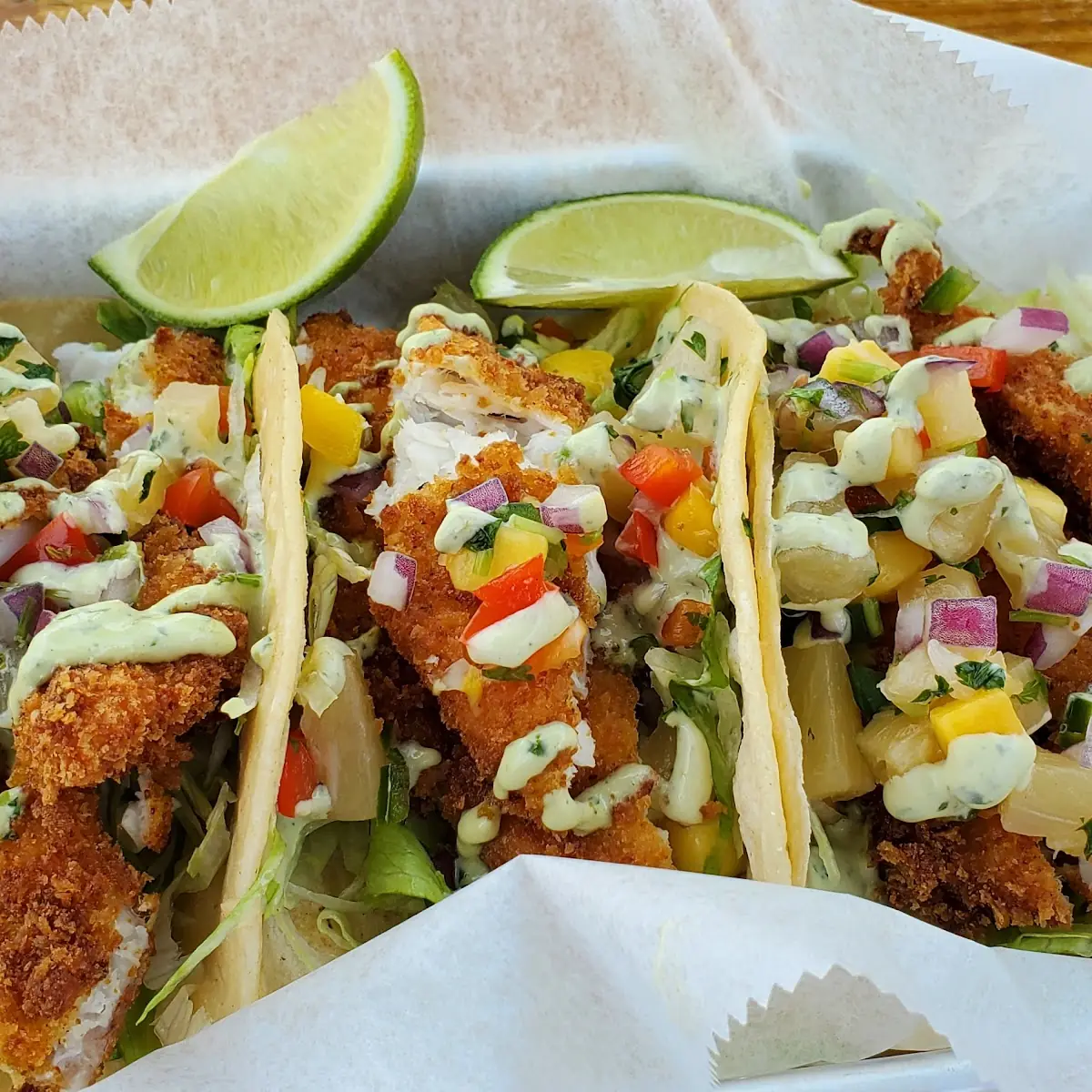 Fish Tacos from Chupracabra