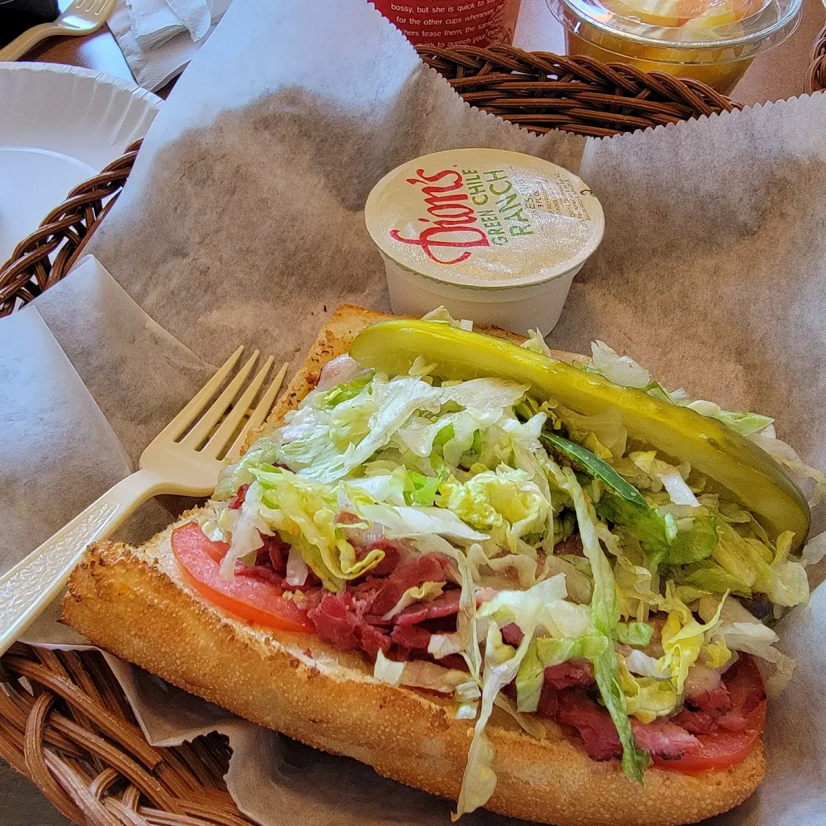 Pastrami Sandwich