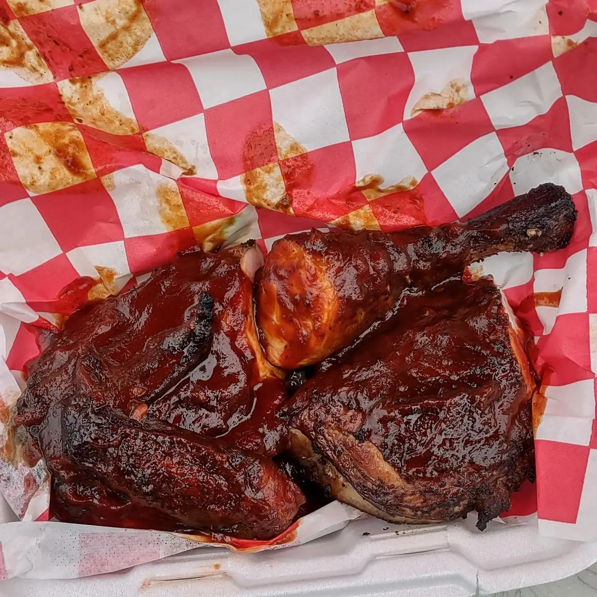 Half BBQ Chicken