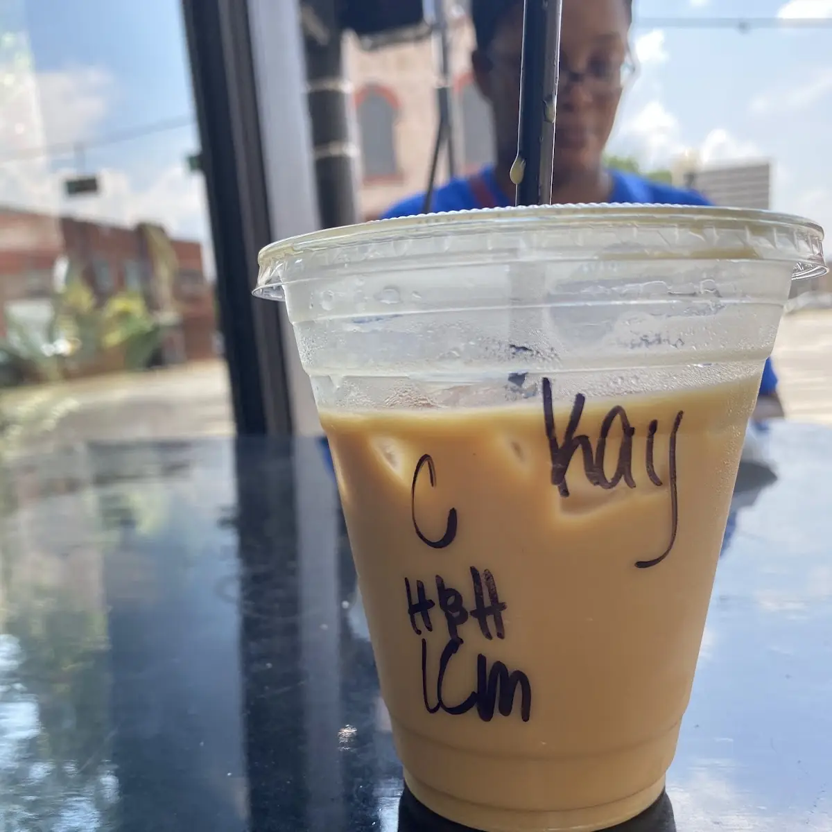 12 oz Iced Green Tea