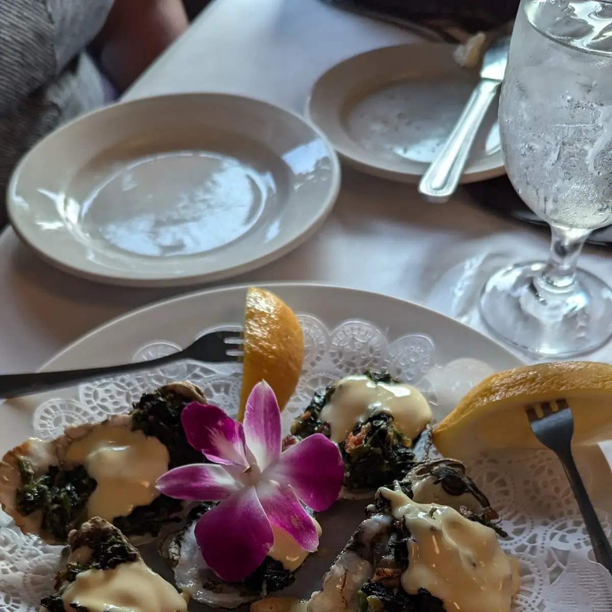 Oysters Rockefeller