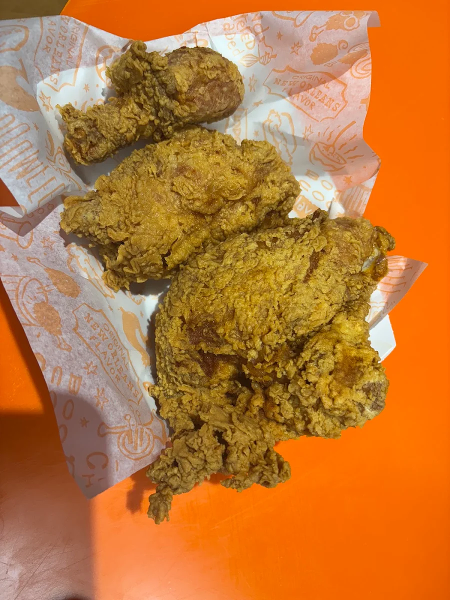 Crispy Fried Chicken Pieces