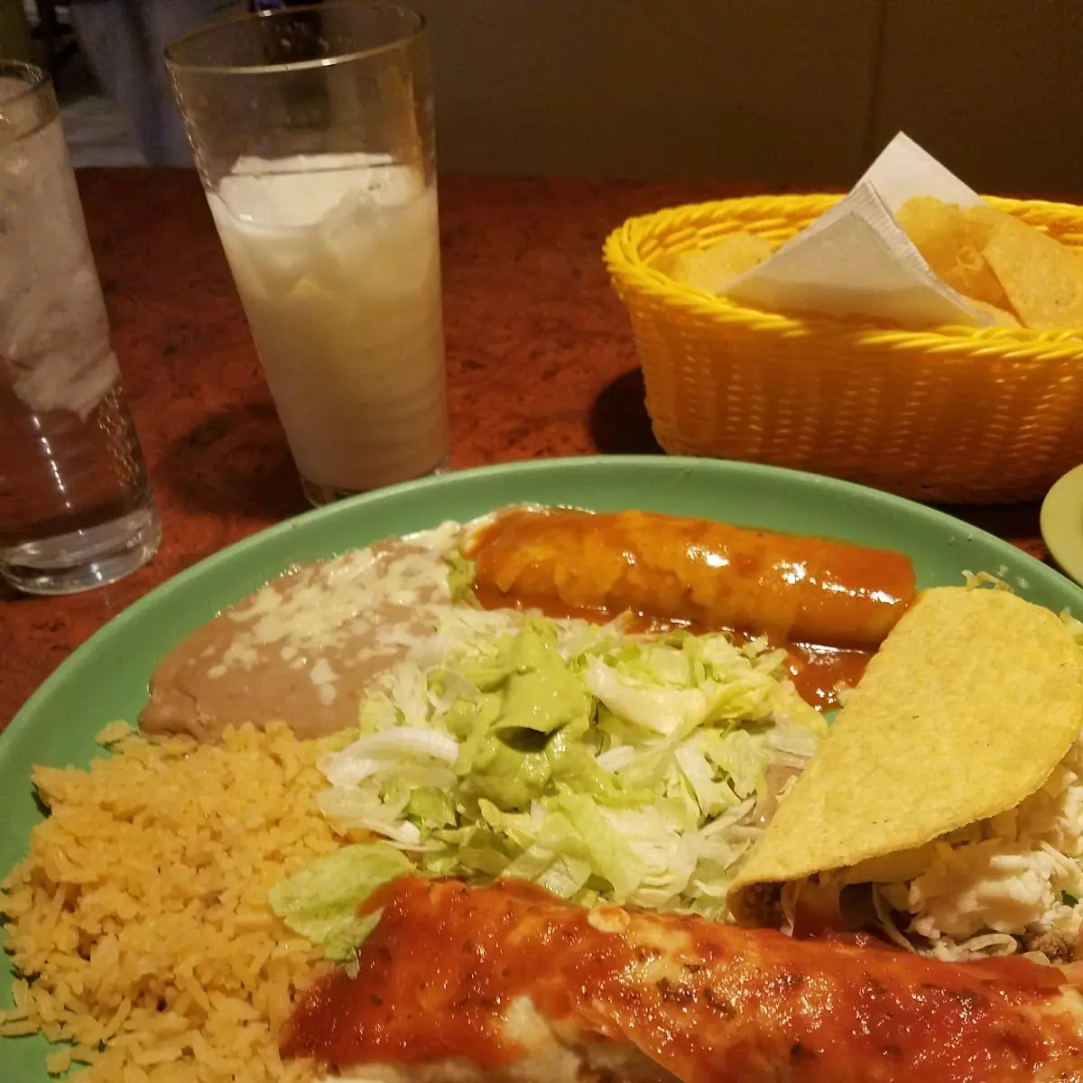 Enchilada Rice and Beans