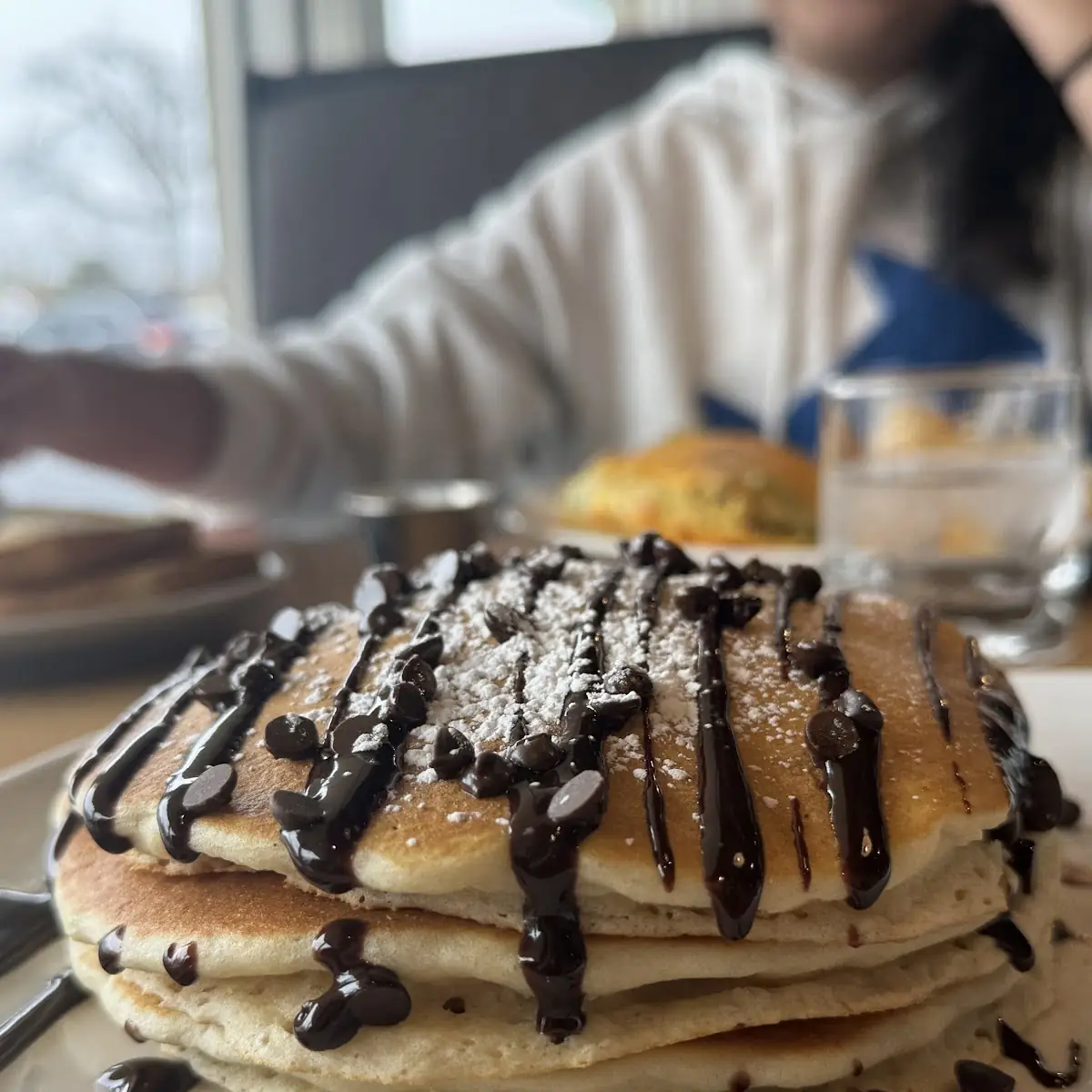 Ultimate Chocolate Chip Pancakes