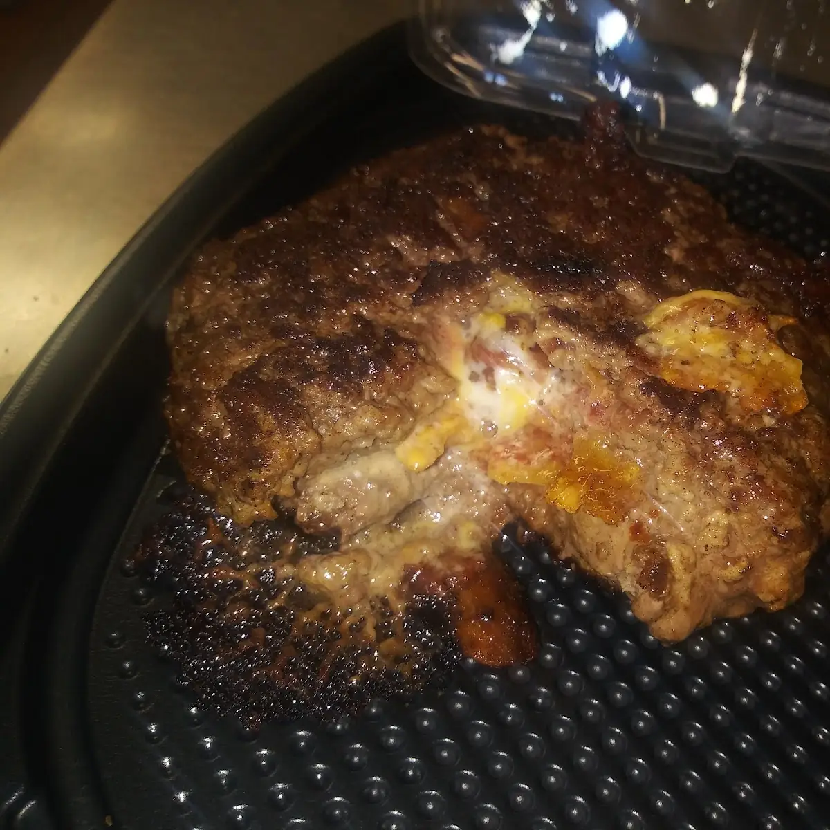 Stuffed Burger Deluxe Cheeseburger