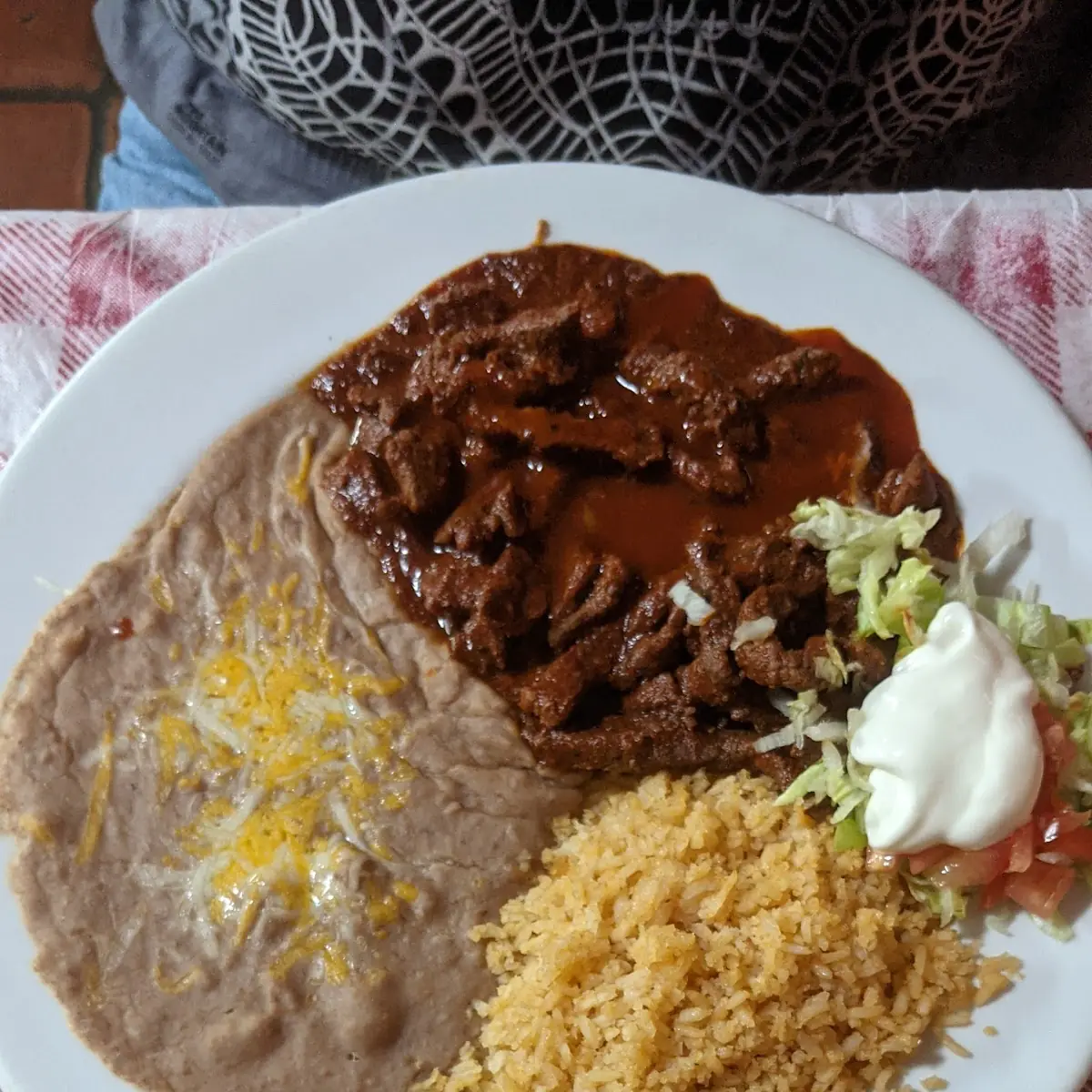 Chile Colorado Plate