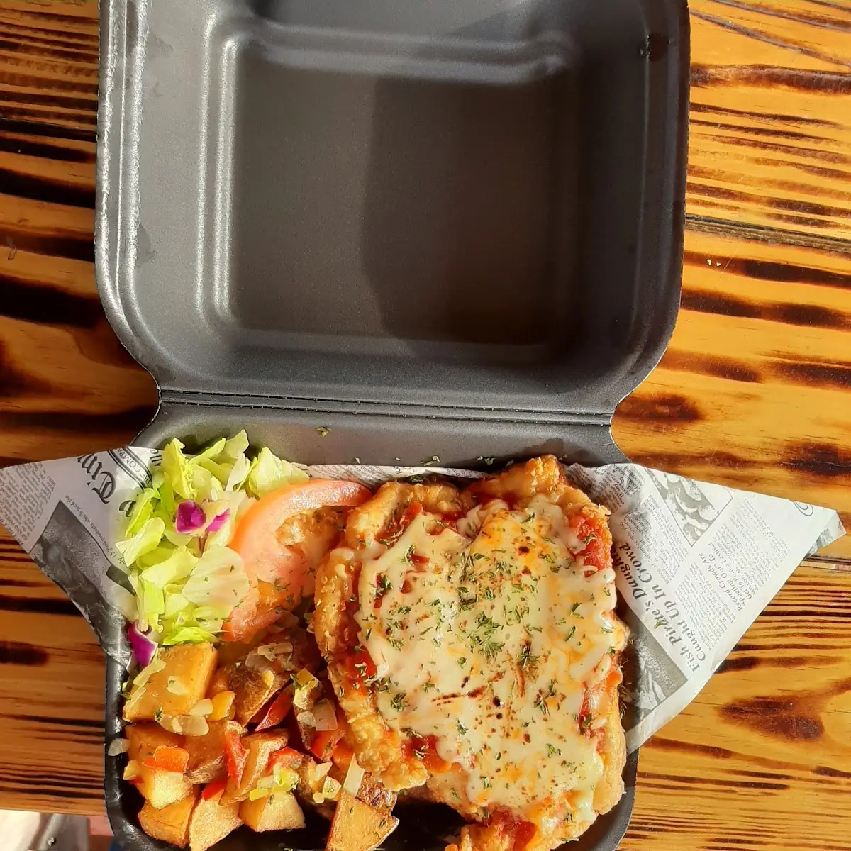 Parmesan Fried Chicken
