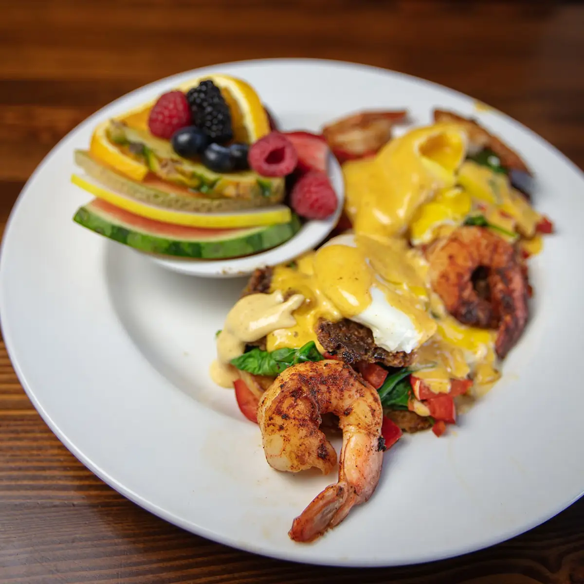 Pacific Crab Eggs Benedict