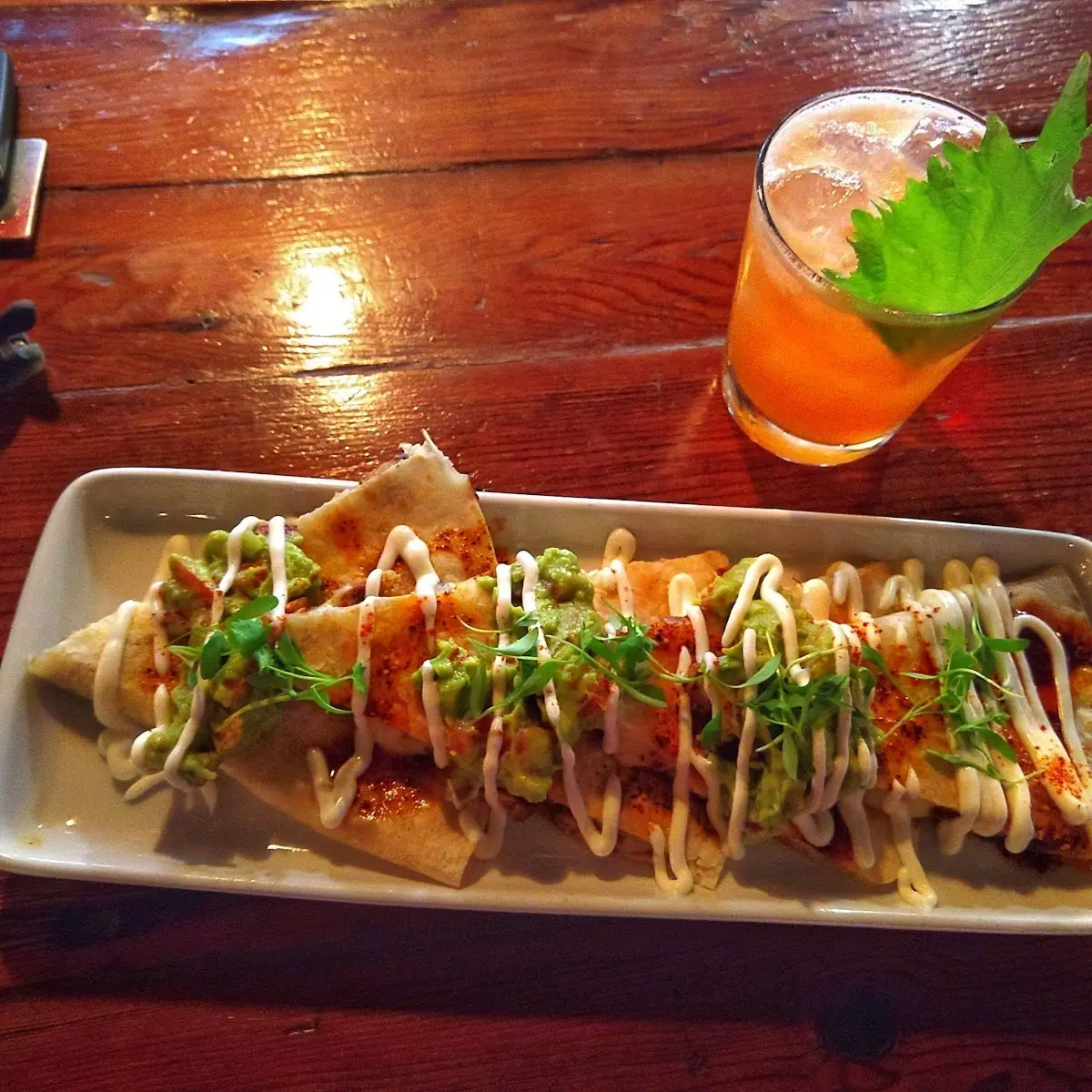 Gringa Al Pastor Quesadilla