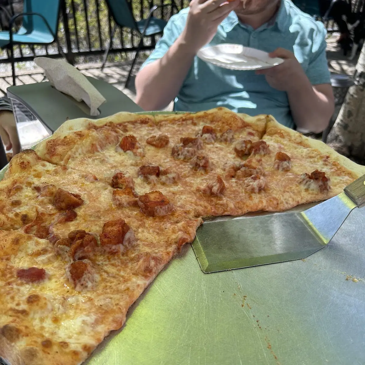 Parmesan Chicken Pizza