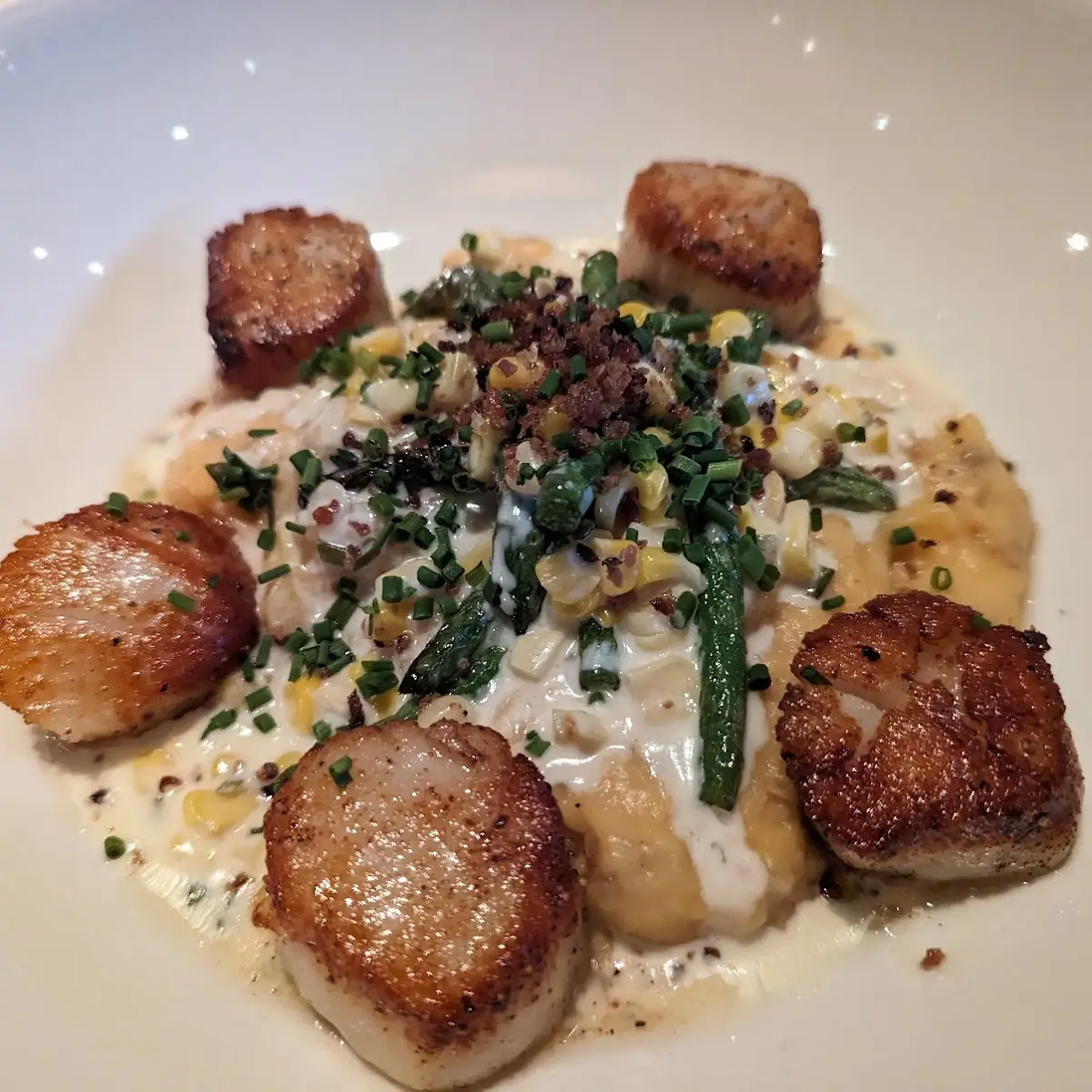 Pan Seared Scallops