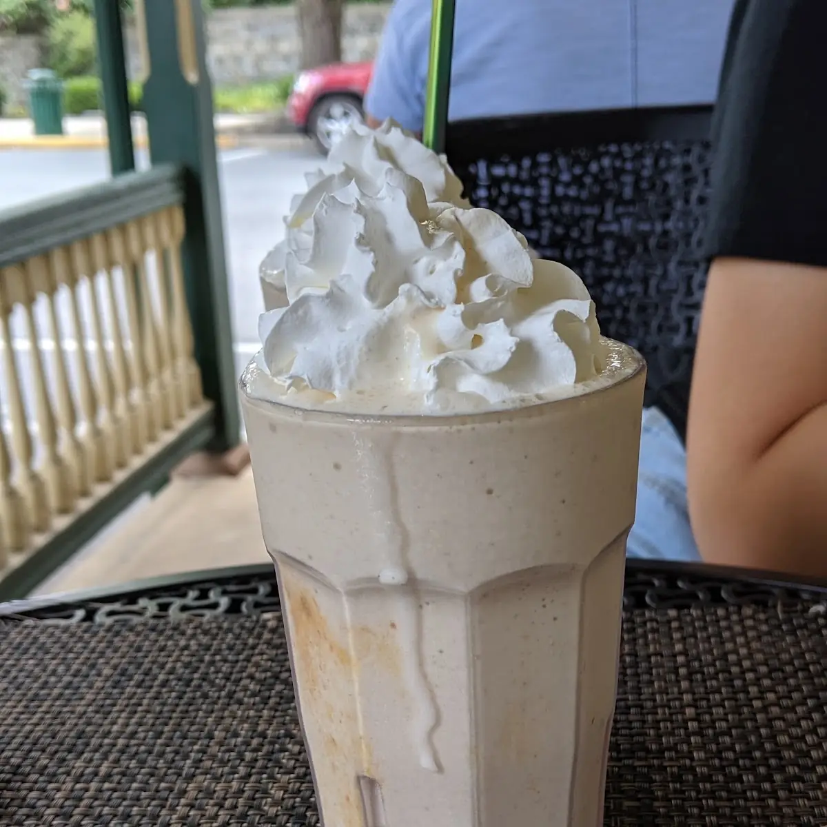 Frosted White Chocolate Peppermint Shake