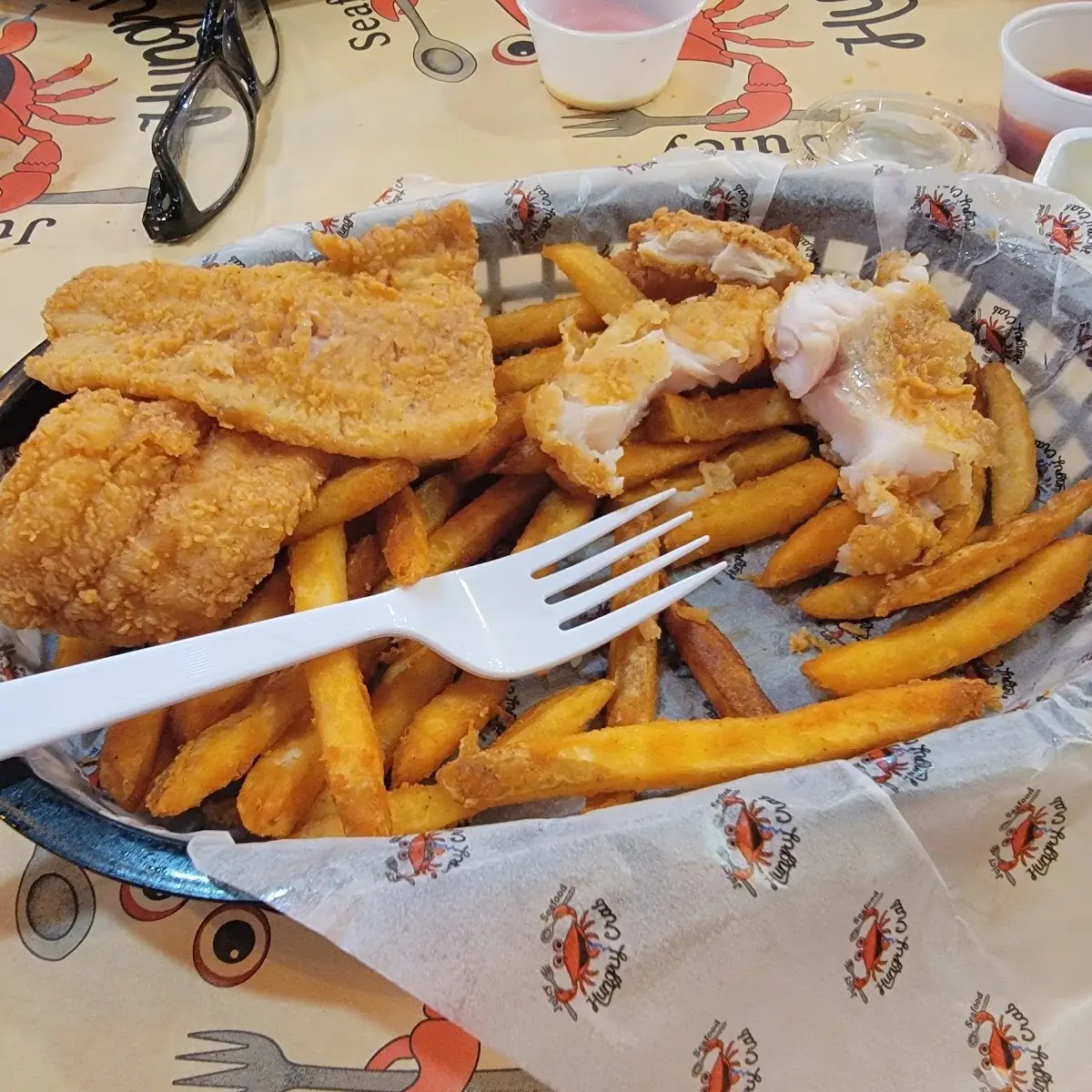 Fried Catfish Basket 4