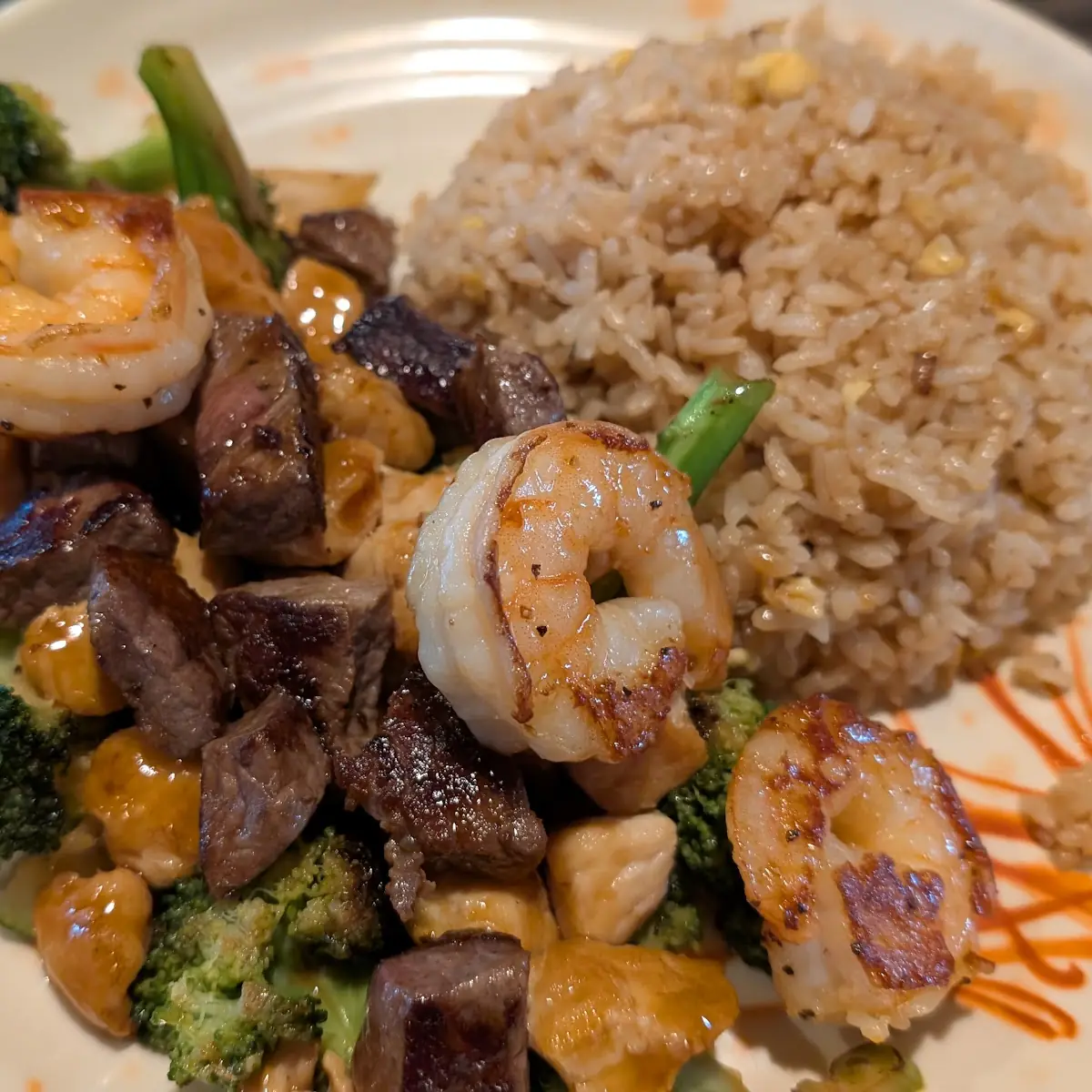 Mixed Hibachi Steak and Shrimp